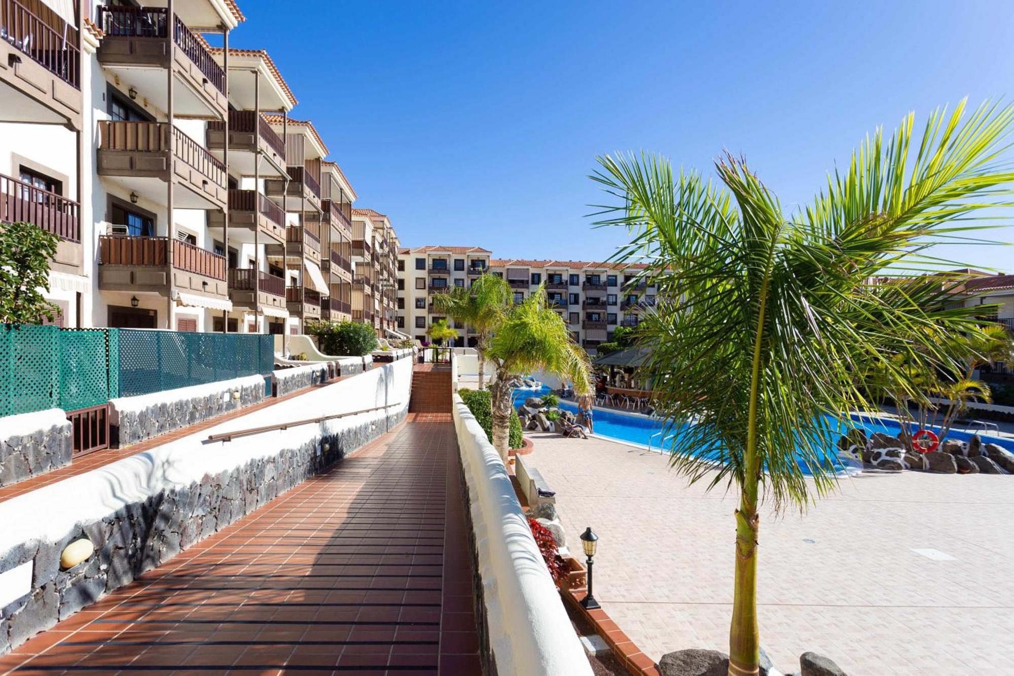 Agradable Piso Con Piscina & Playa Terraza Y Wifi Apartment Costa Del Silencio Exterior foto