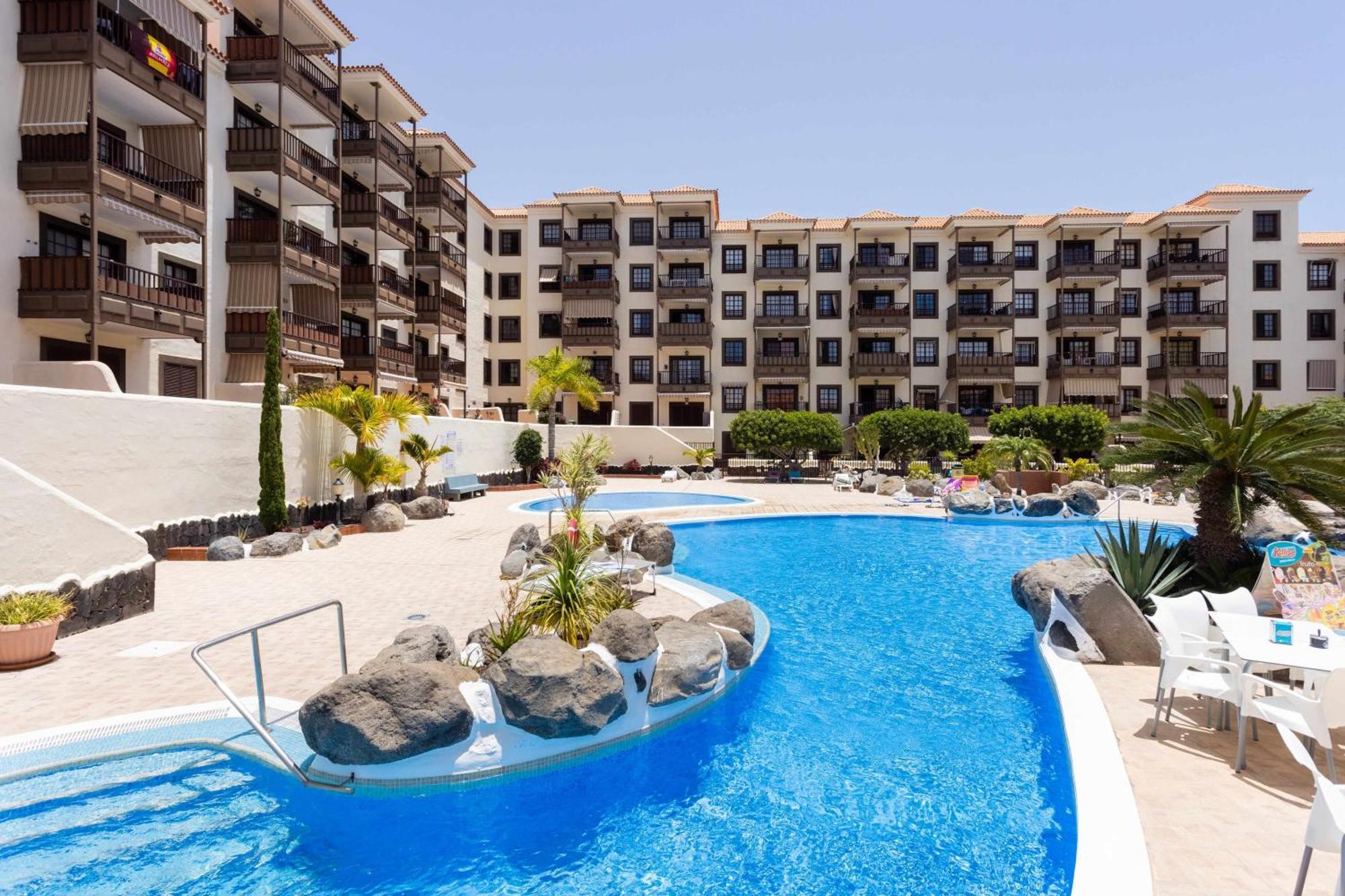 Agradable Piso Con Piscina & Playa Terraza Y Wifi Apartment Costa Del Silencio Exterior foto