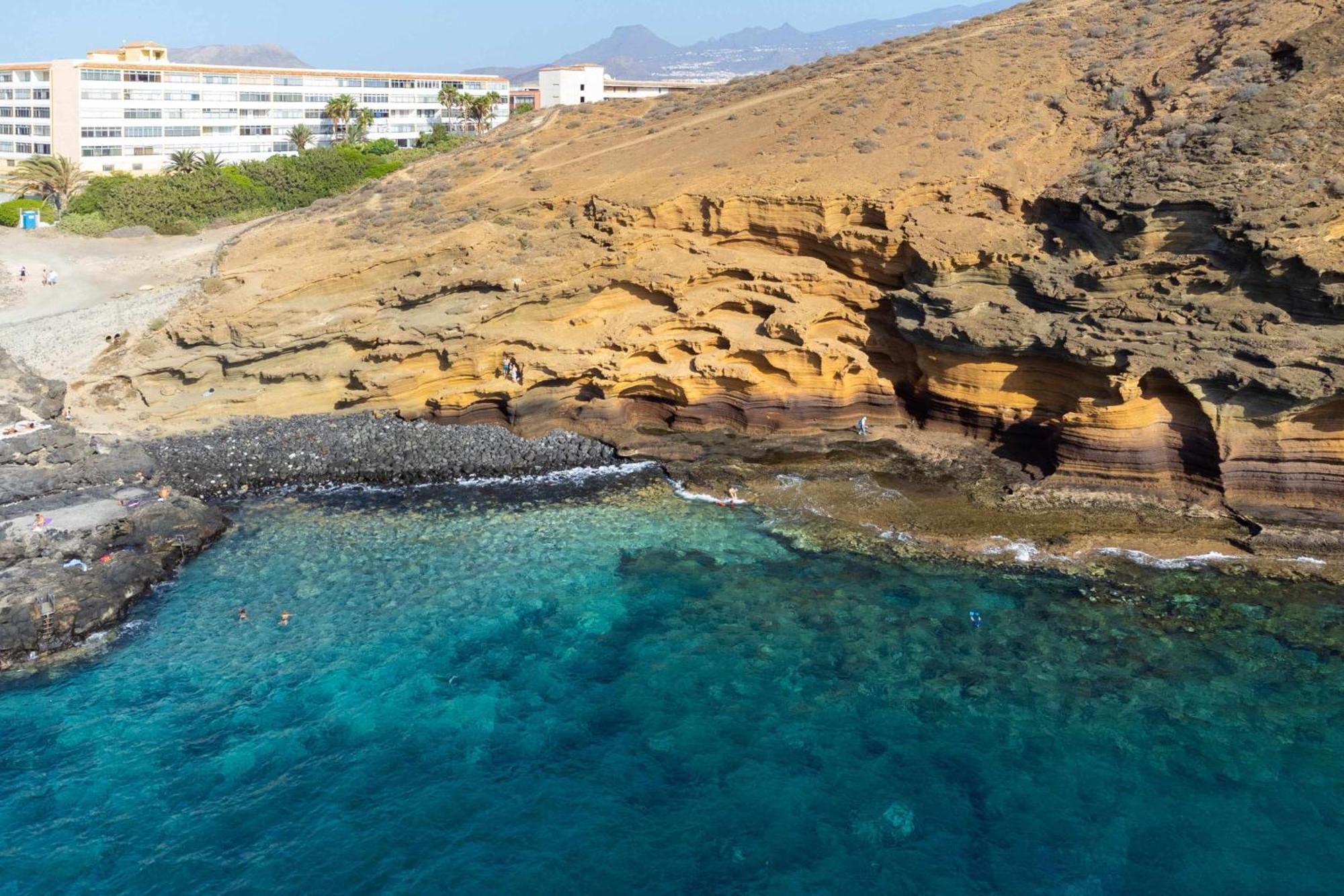Agradable Piso Con Piscina & Playa Terraza Y Wifi Apartment Costa Del Silencio Exterior foto